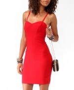 Red mini dress from Forever 21 at Forever 21