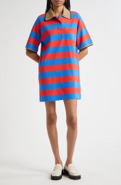 Referenssi Stripe Cotton Polo Tunic at Nordstrom Rack