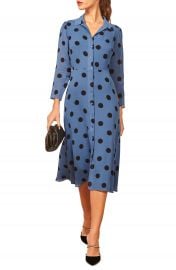 Reformation Arcadia Spot Print Shirtdress   Nordstrom at Nordstrom