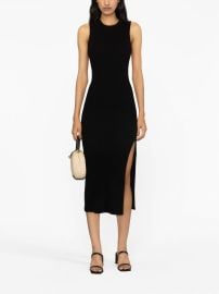 Reformation Basil Cashmere Sleeveless Midi Dress - at Farfetch