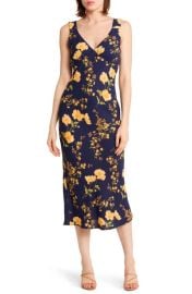 Reformation Beauden Floral Print Sleeveless Maxi Dress in Bernadette at Nordstrom