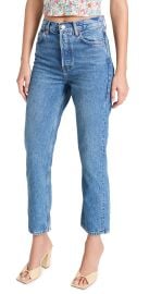 Reformation Cynthia High Rise Straight Jeans at Shopbop