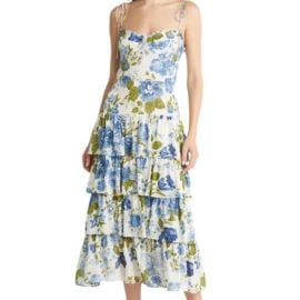 Reformation Dresses Nwt Reformation Kesia Lucca Floral Print Midi Dress Sz Poshmark at Poshmark