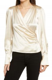 Reformation Fawn Silk Blouse   Nordstrom at Nordstrom