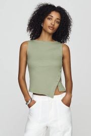 Reformation Hudson Knit Tank Top ShopSimon at Shop Simon