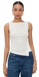 Reformation Hudson Knit Top White S at Shopbop