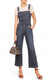 Reformation Jenny Zip Front Denim Jumpsuit   Nordstrom at Nordstrom