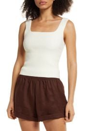 Reformation Julia Rib Knit Tank at Nordstrom