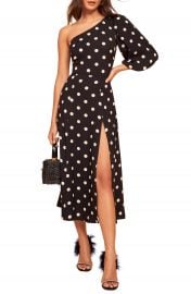 Reformation Lawrence Polka Dot Dress   Nordstrom at Nordstrom