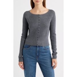 Reformation Meadow Wool Crop Cardigan at Nordstrom