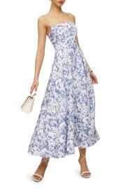 Reformation Monette Floral Linen Maxi Dress at Nordstrom