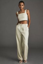Reformation Olivia Linen Two Piece Set at Anthropologie