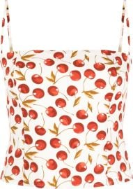 Reformation Overland Cherry Print Tank Top at Reformation