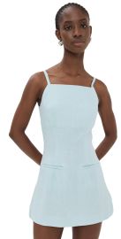 Reformation Phillipa Linen Dress Aquamarine 2 at Shopbop