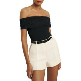 Reformation Rosaline Off the Shoulder Knit Top at Nordstrom