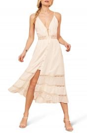 Reformation Shelley Sleeveless Lace Midi Dress   Nordstrom at Nordstrom