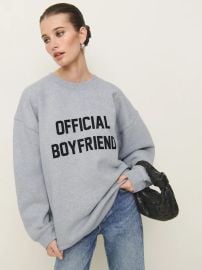 Reformation Tops Reformation Chad Classic Crewneck Sweatshirt Grey Size S Poshmark at Poshmark
