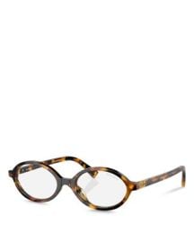 Regard Oval Blue Light Glasses, 50mm at Bloomingdales
