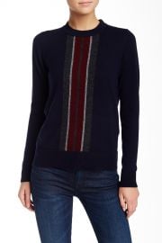 Regimental Stripe Cashmere Sweater at Nordstrom Rack