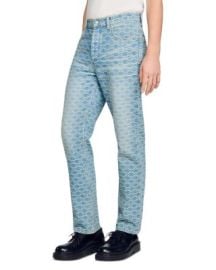 Regular Fit Square Cross Jeans in Sky Blue at Bloomingdales