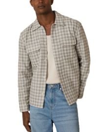 Regular Fit Textured Check Shirt at Bloomingdales