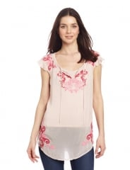 Reina blouse by Johnny Was at Amazon