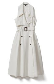 Reiss Atelier Atelier Bonita Belted Sleeveless Trench Dress at Nordstrom