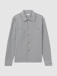 Reiss Cathu Check Twin Pocket Overshirt REISS USA at Reiss