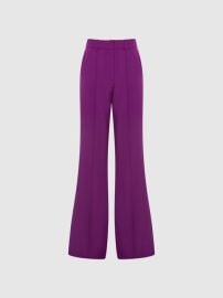 Reiss Gabi Fluid Flare Trousers REISS USA at Reiss