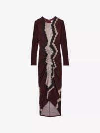 Reiss Georgia Dress in Burgundy at Selfridges