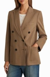 Reiss Heidi Double Breasted Ponte Blazer at Nordstrom