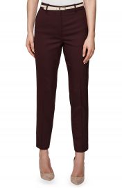 Reiss Lissia Slim Textured Wool Blend Suit Trousers   Nordstrom at Nordstrom