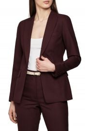 Reiss Lissia Textured Wool Blend Suit Jacket   Nordstrom at Nordstrom