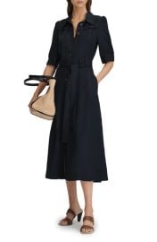 Reiss Malika Tie Waist Shirtdress at Nordstrom