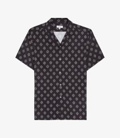 Reiss Medallion Printed Cuban Shirt at Reiss