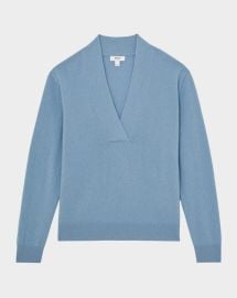 Reiss Mia Cashmere V Neck Sweater at Neiman Marcus