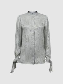 Reiss Palma Metallic Top at Reiss