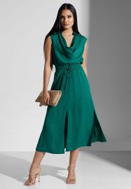 Reiss Polo Neck Pocket Detail Dress at Riess