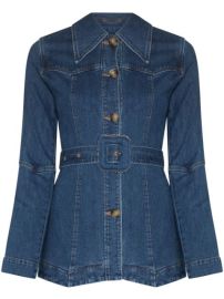 Rejina Pyo Maeve Belted Denim Jacket - at Farfetch