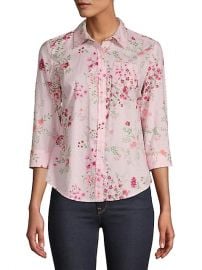 Relaxed-Fit Cotton Shirt by Karen Scott at The Bay