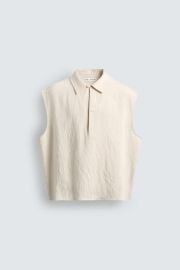 Relaxed Fit Tank Polo Shirt at Zara