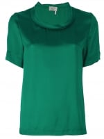 Relaxed silk top by Lanvin at Farfetch