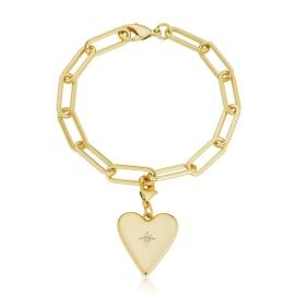 Removable Heart Charm Bracelet Jennifer Miller Jewelry at Jennifer Miller