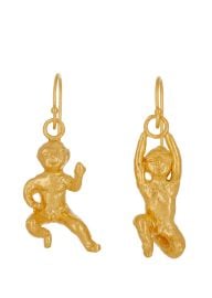 Remus And Romulus Earrings in Gold at Mondo Mondo