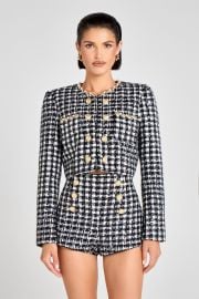 Remy Check Jacket NADINE MERABI at Nadine Merabi