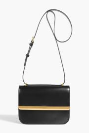 Remy Glossed Leather Cross Body Bag at The Outnet