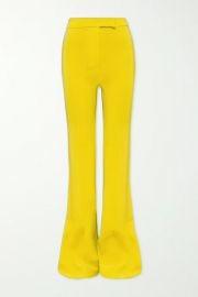 Rene crepe flared pants at Net a Porter