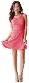 Renee Sleeveless Crochet Dress at Guess