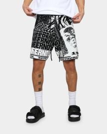 Renowned LA Club Inferno Knit Shorts Black Culture Kings US at Culture Kings