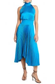 Renzo Pleated Sleeveless Midi Dress at Nordstrom